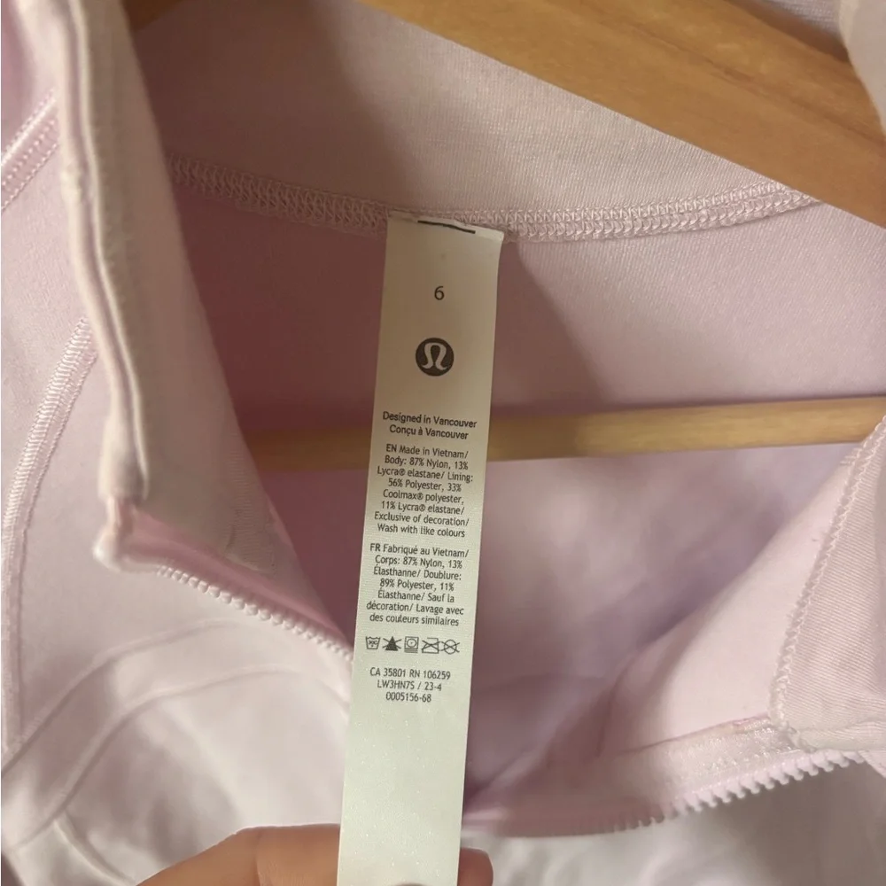 Lululemon Athletica Soft Pink Define Jacket - Picture 3 of 4